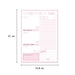 Acme Carpe Diem Daily Planner Pad Ballerina Pink 100 Sheets_2