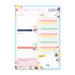 Acme Carpe Diem Daily Planner Pad Floral 60 Sheets 1000176_1