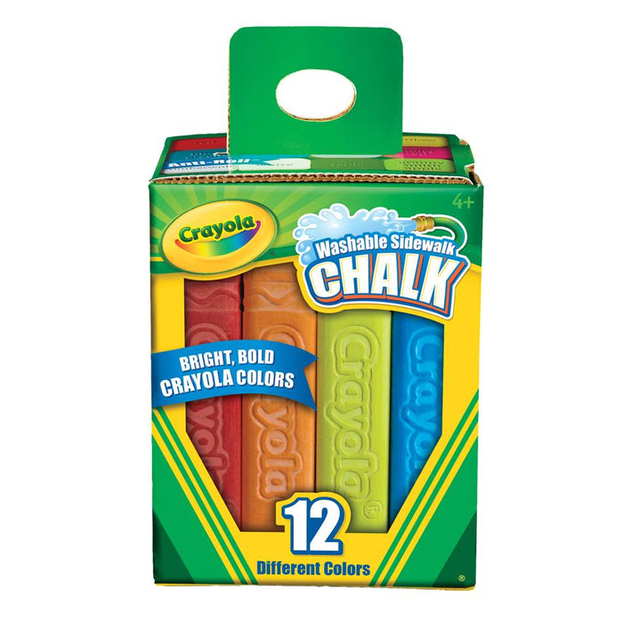 Acme Crayola Sidewalk Chalk 12 Pack - Bright Colors 1001850_1