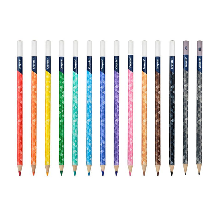 Acme Crayola Sketch & Shade Pencil Set 14pk 1001974_3