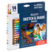 Acme Crayola Sketch & Shade Pencil Set 14pk 1001974_4