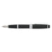 Acme Cross Bailey Medium Nib Fountain Pen Black Lacquer_1