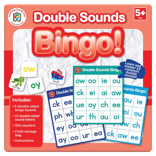 Acme Double Sounds Bingo Game 1000380 - Phonemic Fun_1