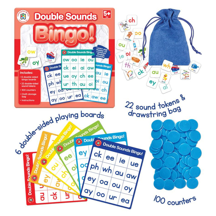 Acme Double Sounds Bingo Game 1000380 - Phonemic Fun_3