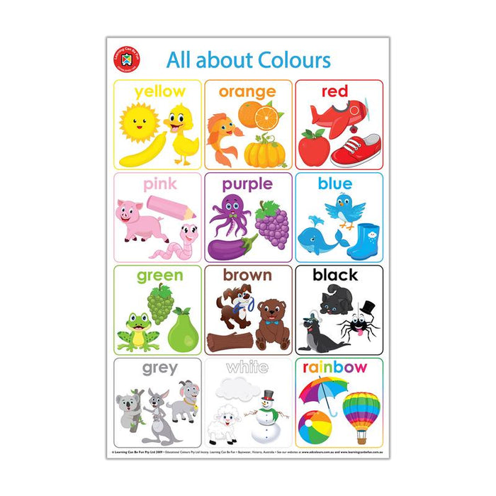 Acme Early Learning Poster Set of 4 - 74cm x 50cm 555987_2