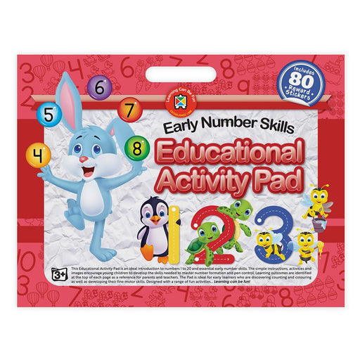 Acme Educational Activity Pad Early Number Skills 556025_1