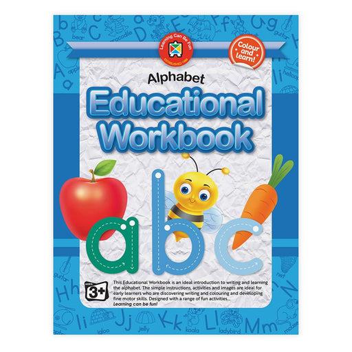 Acme Educational Alphabet Workbook for Early Learners 556007_1