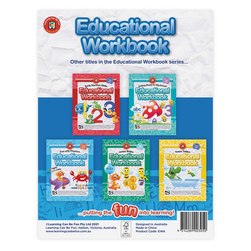 Acme Educational Alphabet Workbook for Early Learners 556007_2