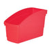 Acme Elizabeth Richards Plastic Book and Storage Tub Red 228129_1