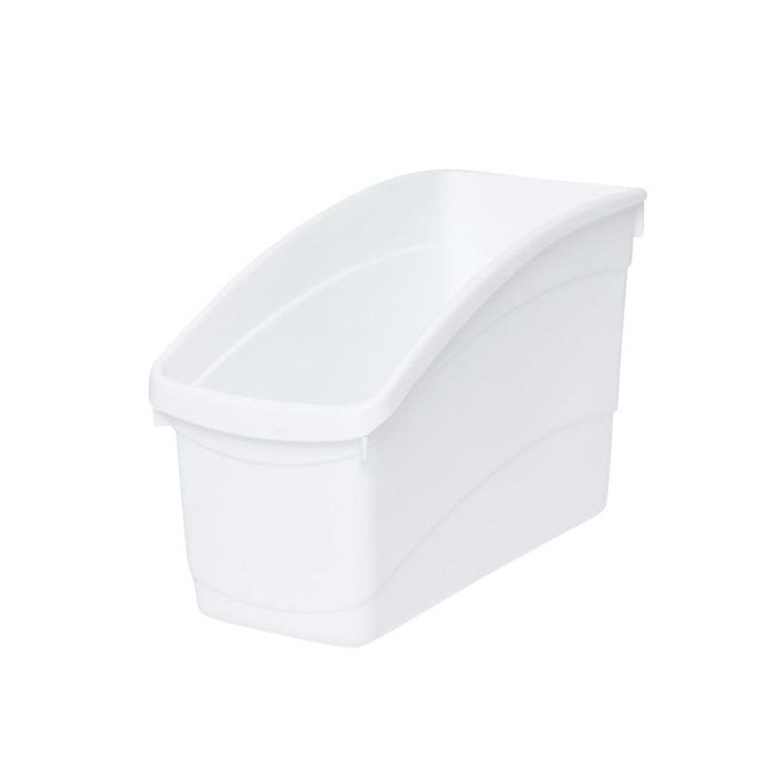Acme Elizabeth Richards Plastic Book and Storage Tub White 228132_1