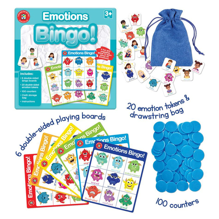 Acme Emotions Bingo Game for Kids 1000375_3