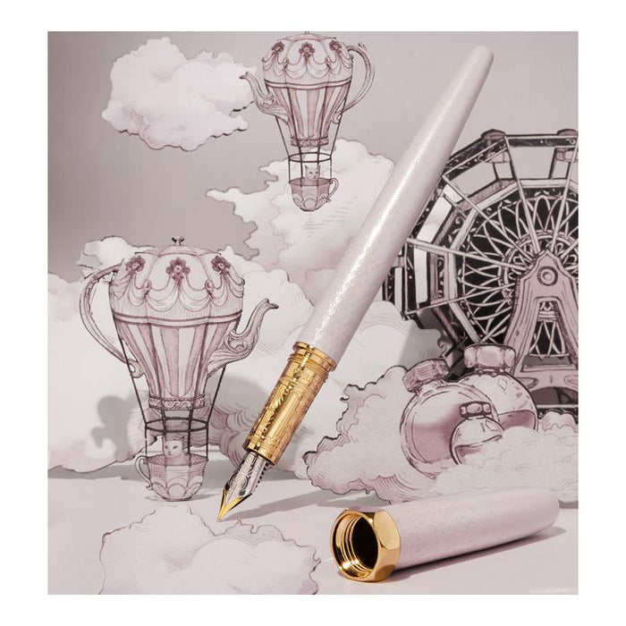 Acme Ferris Wheel Press Fountain Pen Bijou Sandcastle Clay Medium 1000529_6