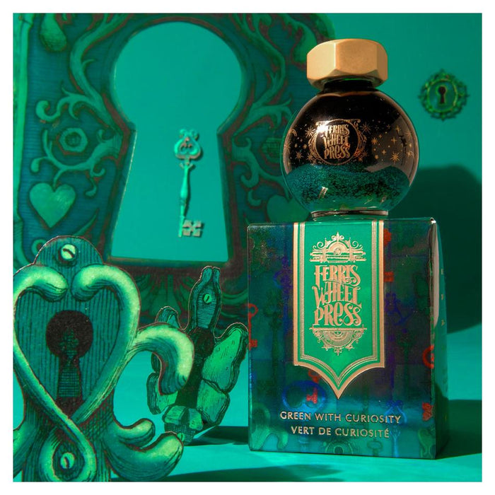 Acme Ferris Wheel Press Fountain Pen Ink 20ml Ferritales Green_3