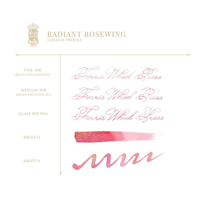 Acme Ferris Wheel Press Ink 20ml Radiant Rosewing 1000017_4