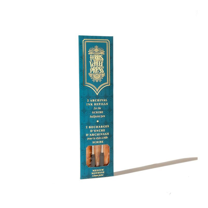 Acme Ferris Wheel Press Refill Ballpoint Pen The Scribe Black Tie Medium 1000144_1