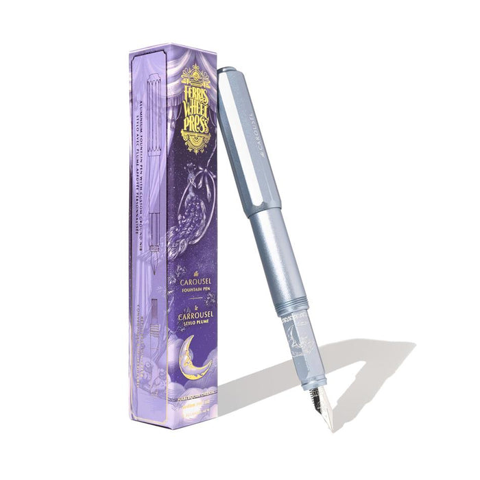 Acme Fountain Pen Aluminium Carousel Harlequin Dream Fine_4