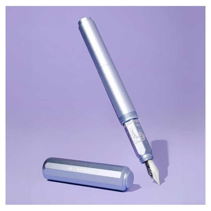 Acme Fountain Pen Aluminium Carousel Harlequin Dream Fine_5
