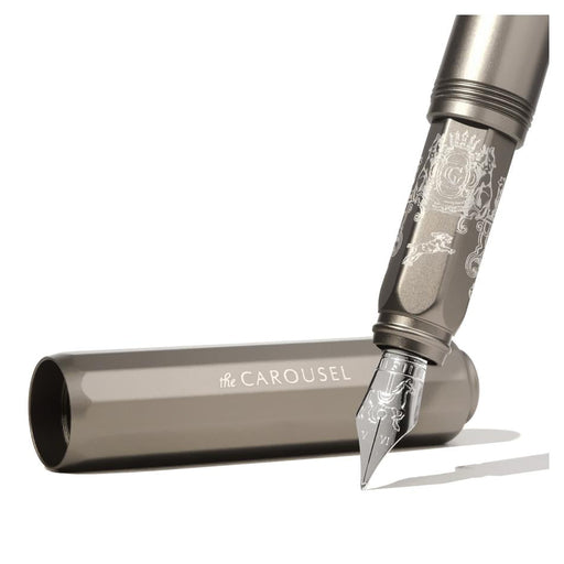Acme Fountain Pen Aluminium Carousel Highland Smoke Fine_2
