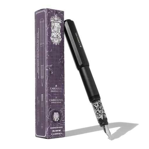Acme Fountain Pen Aluminum Carousel Bearrington Black 1000965_1
