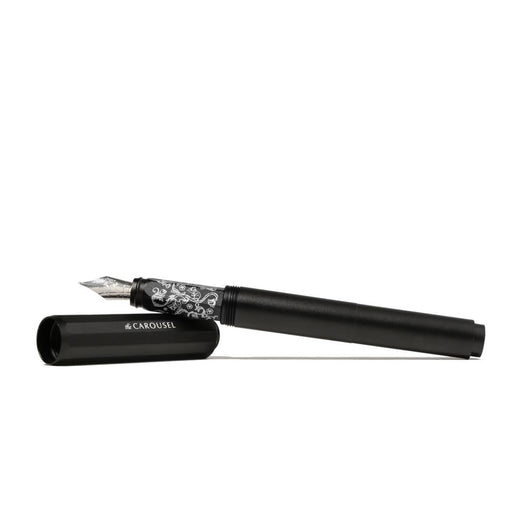 Acme Fountain Pen Aluminum Carousel Bearrington Black 1000965_2