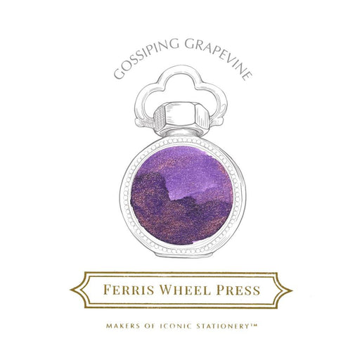 Acme Fountain Pen Ink 38ml Gossiping Grapevine Purple_2