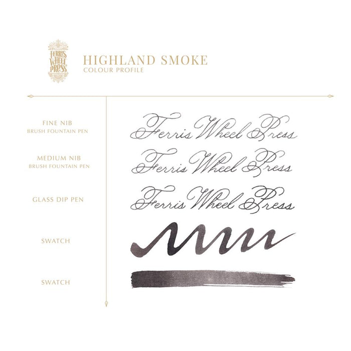 Acme Fountain Pen Ink 38ml Highland Smoke 1002184_3