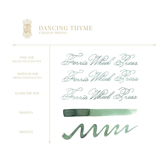Acme Fountain Pen Ink 38ml - Dancing Thyme 1000426_5