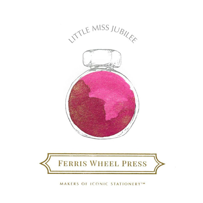 Acme Fountain Pen Ink Little Miss Jubilee 38ml Sparkling Magenta_3