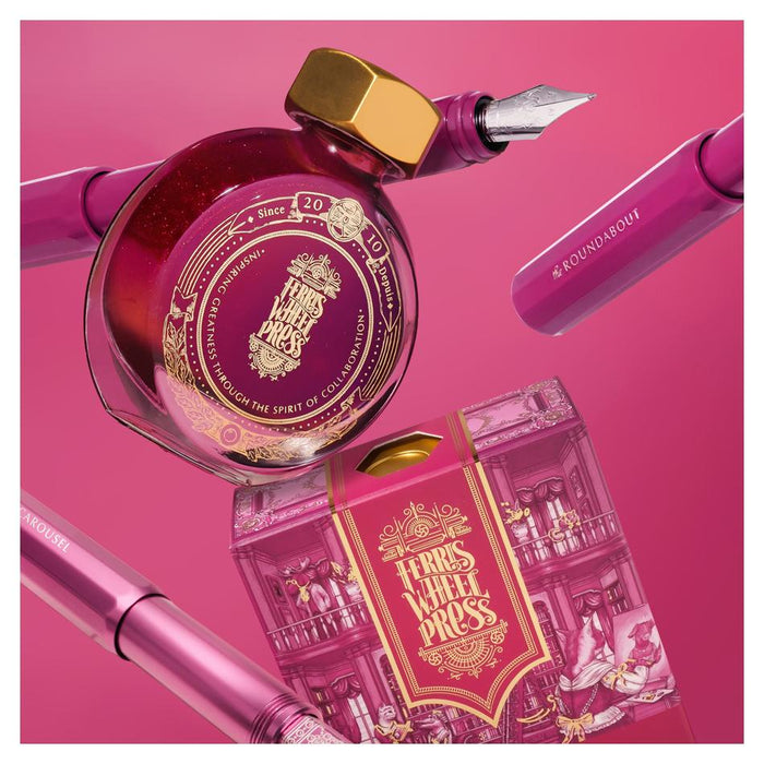 Acme Fountain Pen Ink Little Miss Jubilee 38ml Sparkling Magenta_5