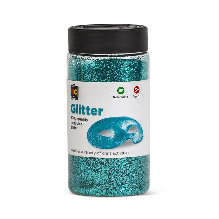 Acme Glitter Turquoise Craft 200g Jar 555940_1