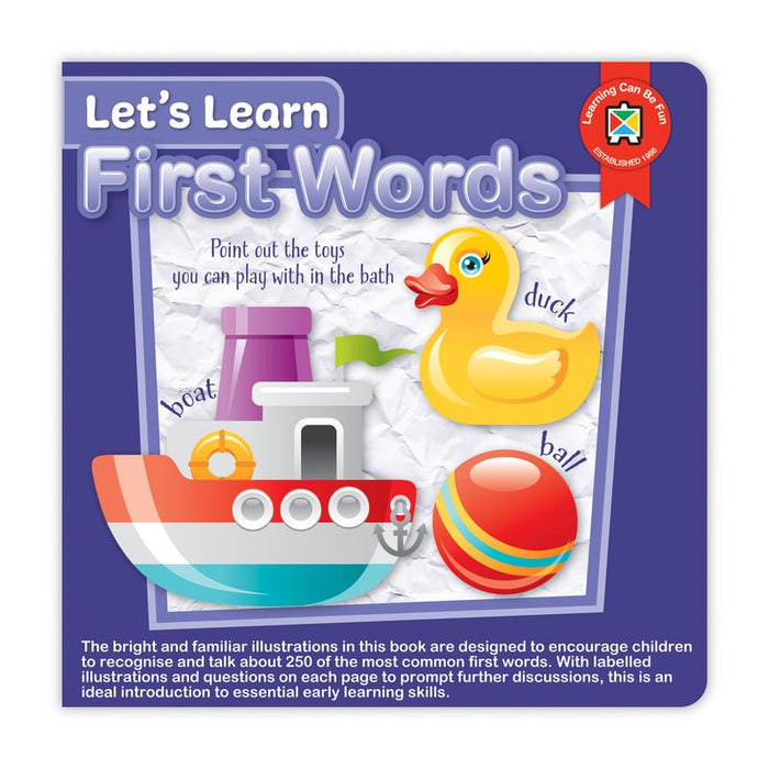 Acme LCBF Let's Learn First Words Board Book 555978_1