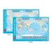 Acme LCBF World Map with Flags Poster 555991_1