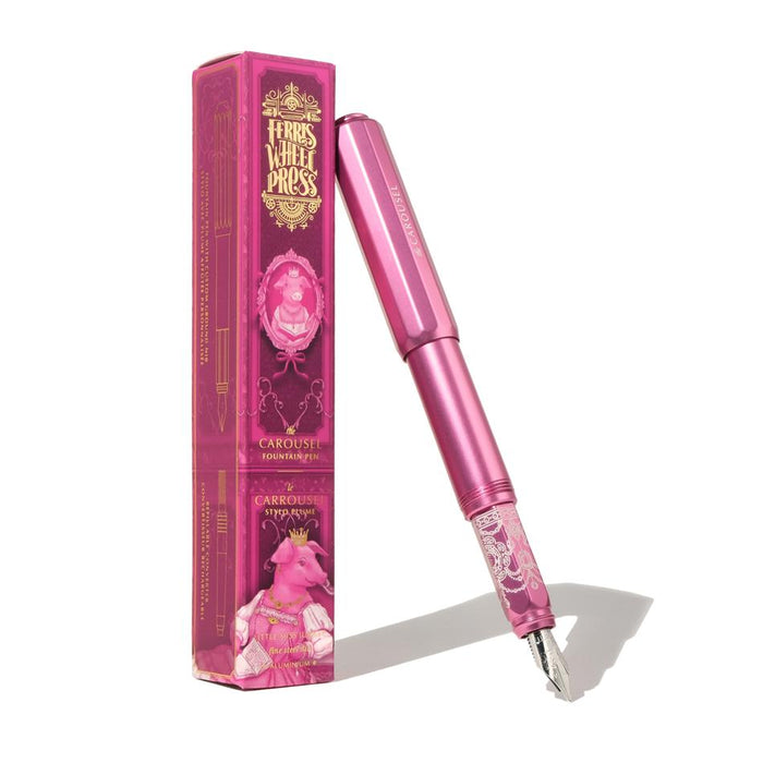 Acme Little Miss Jubilee Fountain Pen Aluminum Carousel_1