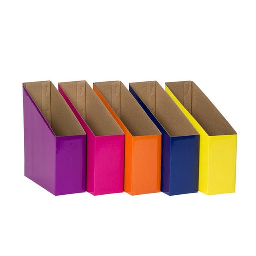 Acme Magazine Storage Box Set of 5 - Multi-Color 9x24.5cm_1