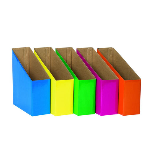 Acme Magazine Storage Box Set of 5 - Multi-Color 9x24.5x28cm_1
