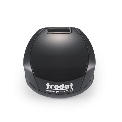 Acme Micro Printy 9342 Black Round Stamp - Compact & Portable_1