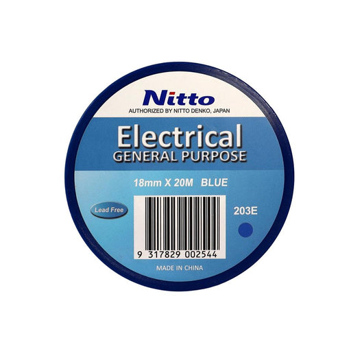 Acme Nitto 203E Electrical Tape 18mm x 20m Blue 0203003_1