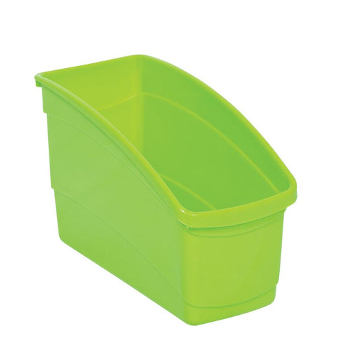 Acme Plastic Book Storage Tub - Lime Green, 19cm High_1