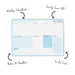Acme Pukka Carpe Diem Weekly Planner Pad Sky Blue 1000171_2