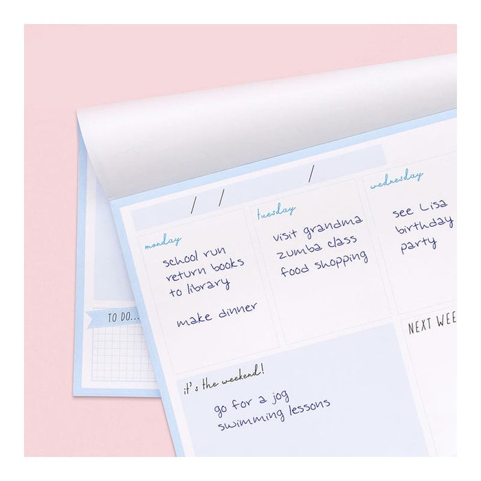 Acme Pukka Carpe Diem Weekly Planner Pad Sky Blue 1000171_3