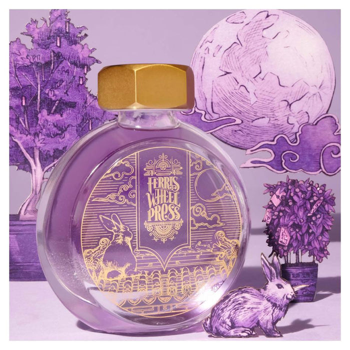 Acme Purple Jade Rabbit Fountain Pen Ink 38ml 1000060_3