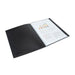 Acme Rapesco Germ-Savvy Antibacterial A4 Display Book 40 Pocket Black 999004_3