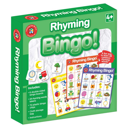 Acme Rhyming Words Bingo Game 72 Cards 1000381_2