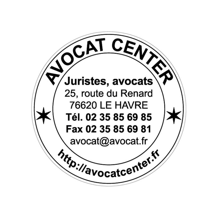 Acme Round Professional Text Stamp 52045, Stainless Steel_2