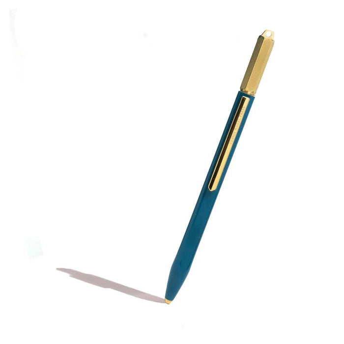 Acme Scribe Ballpoint Pen Teal Copper Finish 1000140_1