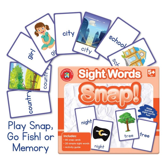 Acme Sight Words Snap Card Game 1000389 for Early Learners_3