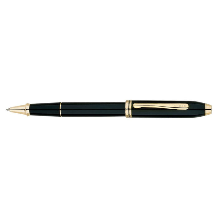 Acme Townsend Black Lacquer Rollerball Pen 1000812_1