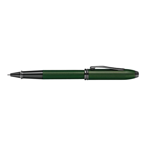 Acme Townsend Matt Green Micro Knurled Rollerball Pen 1001480_1