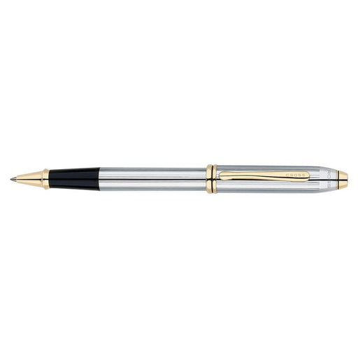 Acme Townsend Rollerball Pen Chrome & Gold 1000816_2