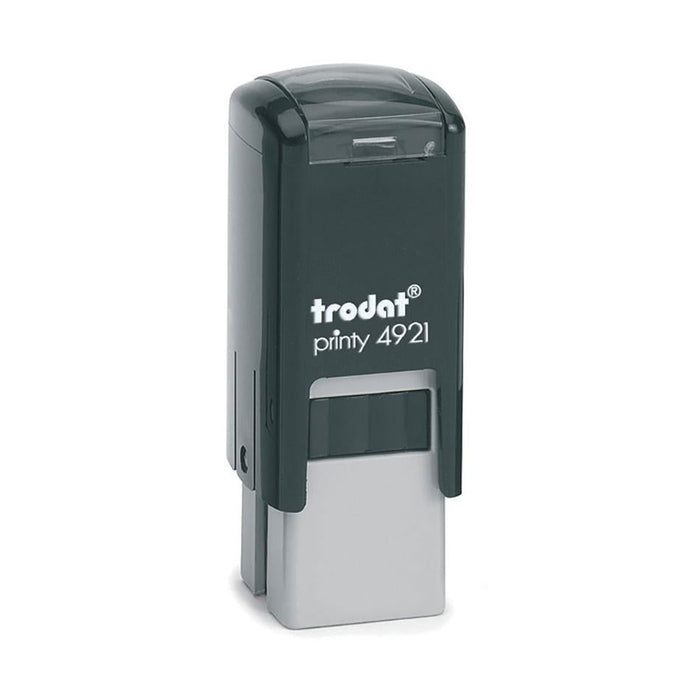 Acme Trodat Printy 4921 Stamp Black & Red Pad T4921RP_1